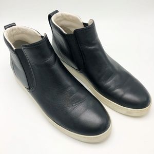 Prada Leather Slip on Sneakers